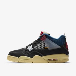JORDAN RETRO 4 UNION OFF NOIR