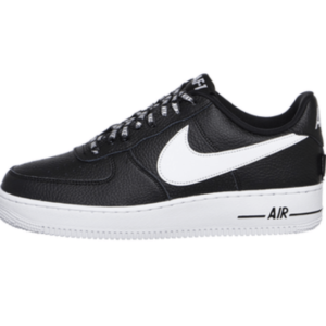 NIKE AIR FORCE LOW NEGRAS