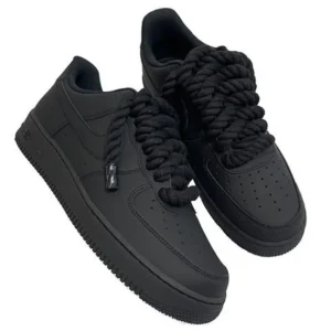 Force negro cordones gruesos