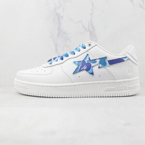 Bape Sta blanco estrella azul