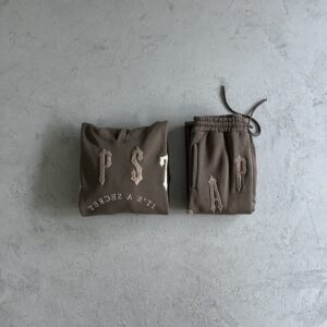 Chandal Trapstar largo marrón