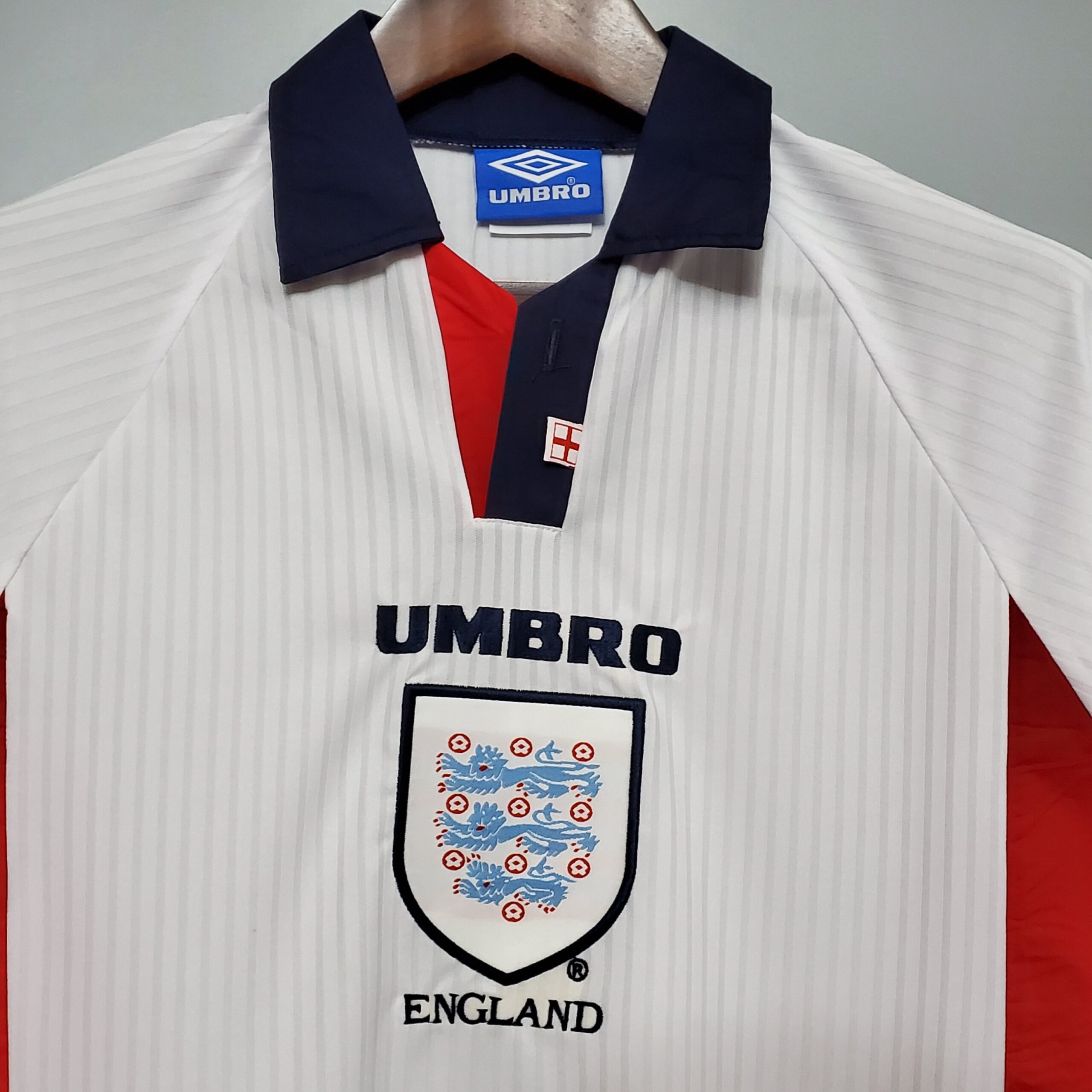 Camiseta retro manga larga Inglaterra 1988 Local - Imagen 3
