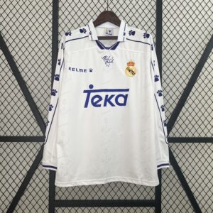 Camiseta retro manga larga Real Madrid 94-96 Local