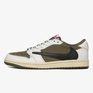 JORDAN 1 TRAVIS SCOTT GREEN OLIVE